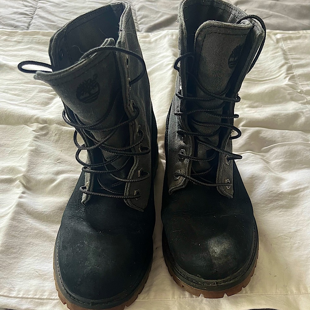 Women’s Timberland leather/canvas boots 6.5 37.5 euro